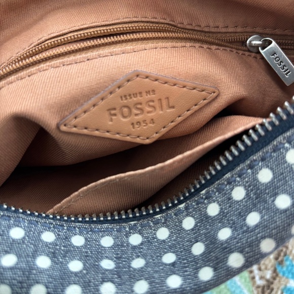 Fossil Denim and Leather Crossbody - Picture 10 of 12